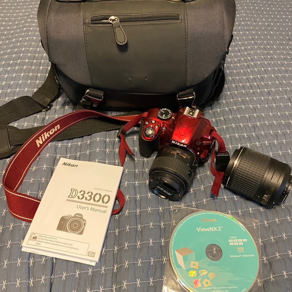 Nikon D3300 DSLR Camera with Accessories